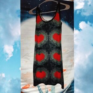 Tie-Dye Heart Dress